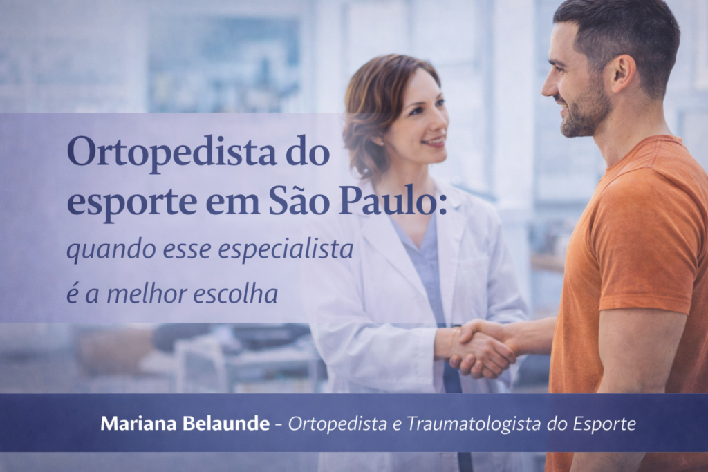 ortopedista do esporte